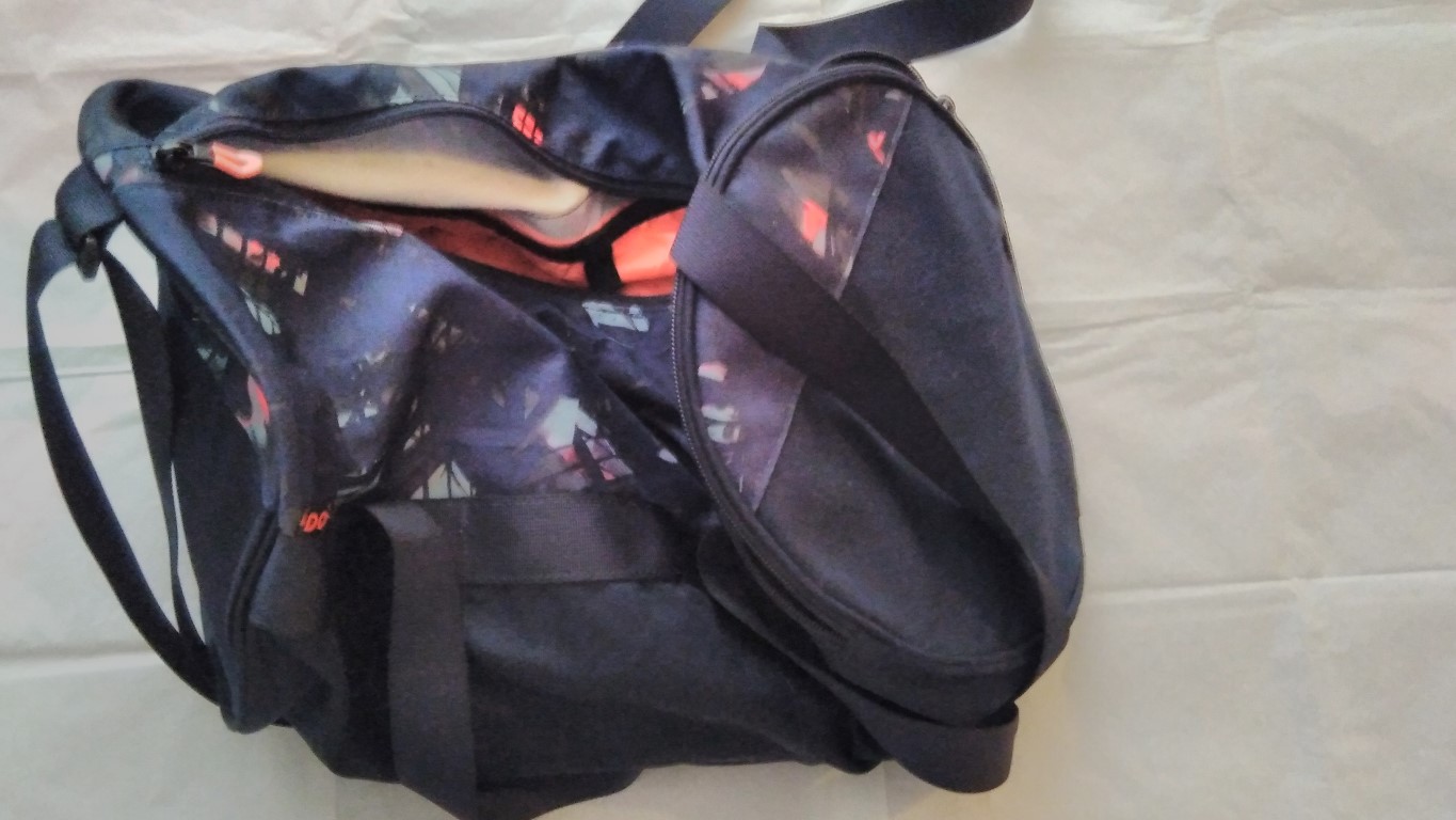 Navy sports bag