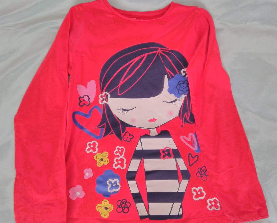 Nutmeg red long sleeve t-shirt 11-12 years