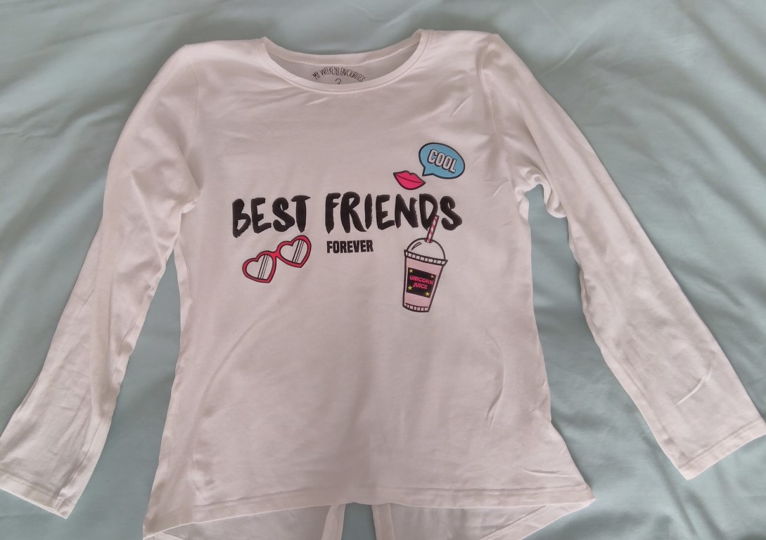  Best friends forever long sleeved t-shirt age 10